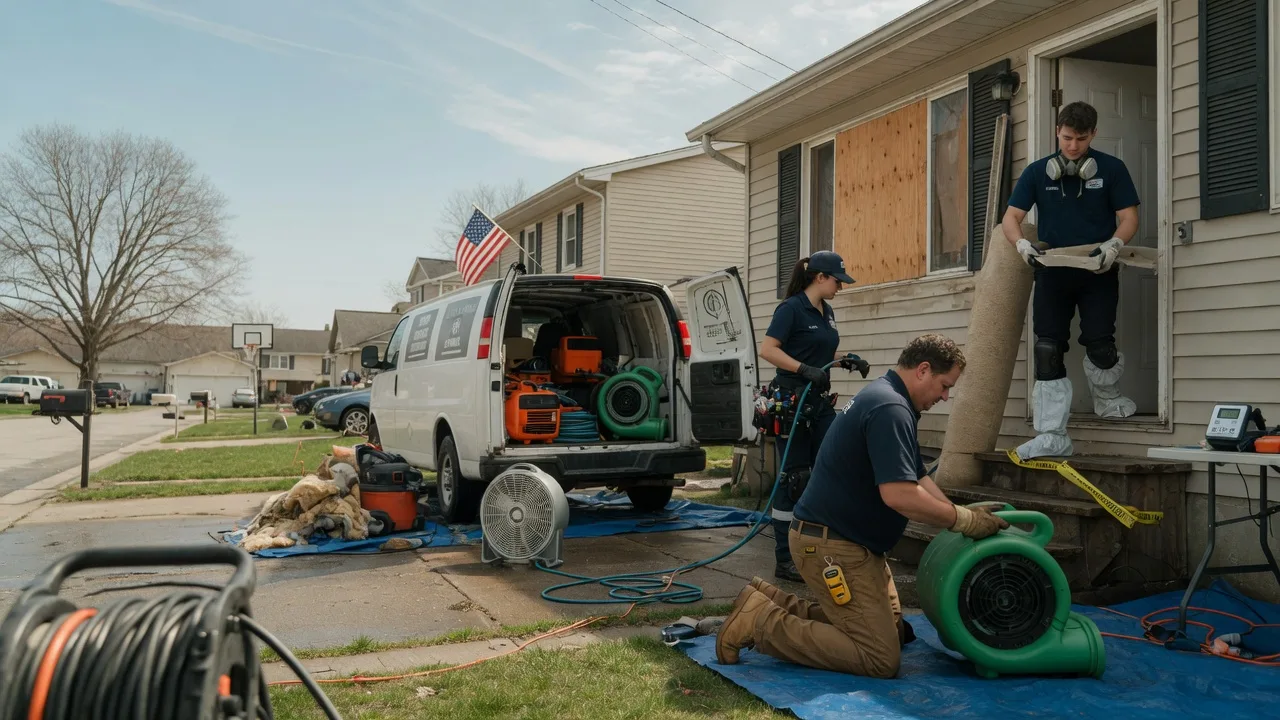 Water Damage Restoration in Farmington, PA near me